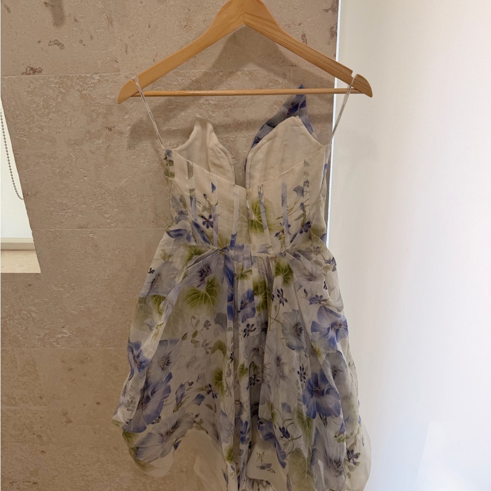 ZIMMERMANN Natura Draped mini dress - Picture 12 of 12